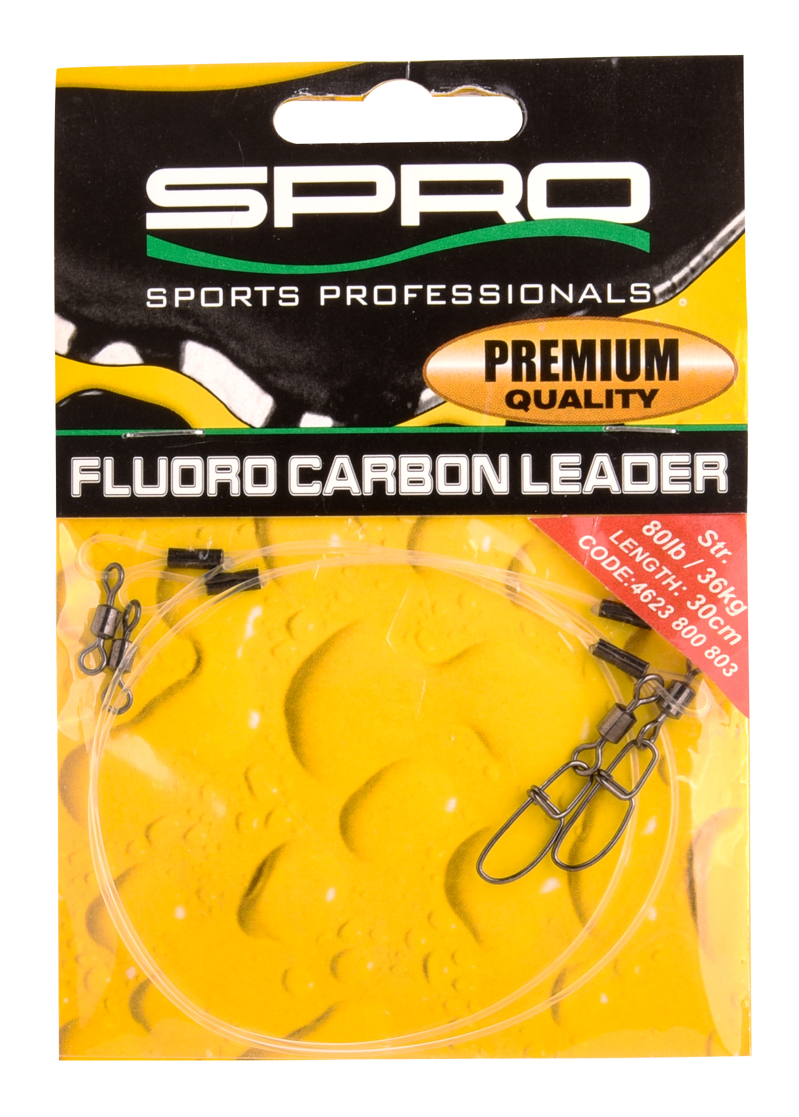 Spro Flurocarbon Leader Power Swivel80Lb